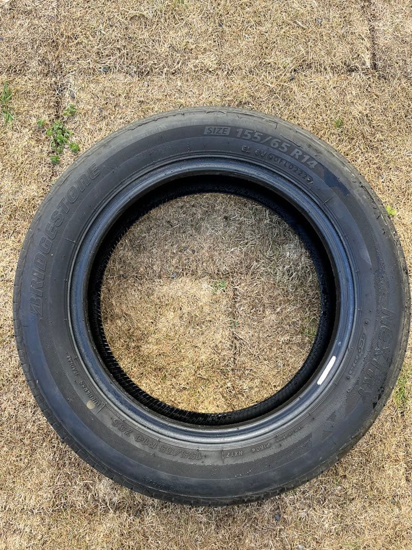 ブリヂストン155/65R14◆ 4本2022年送料込み