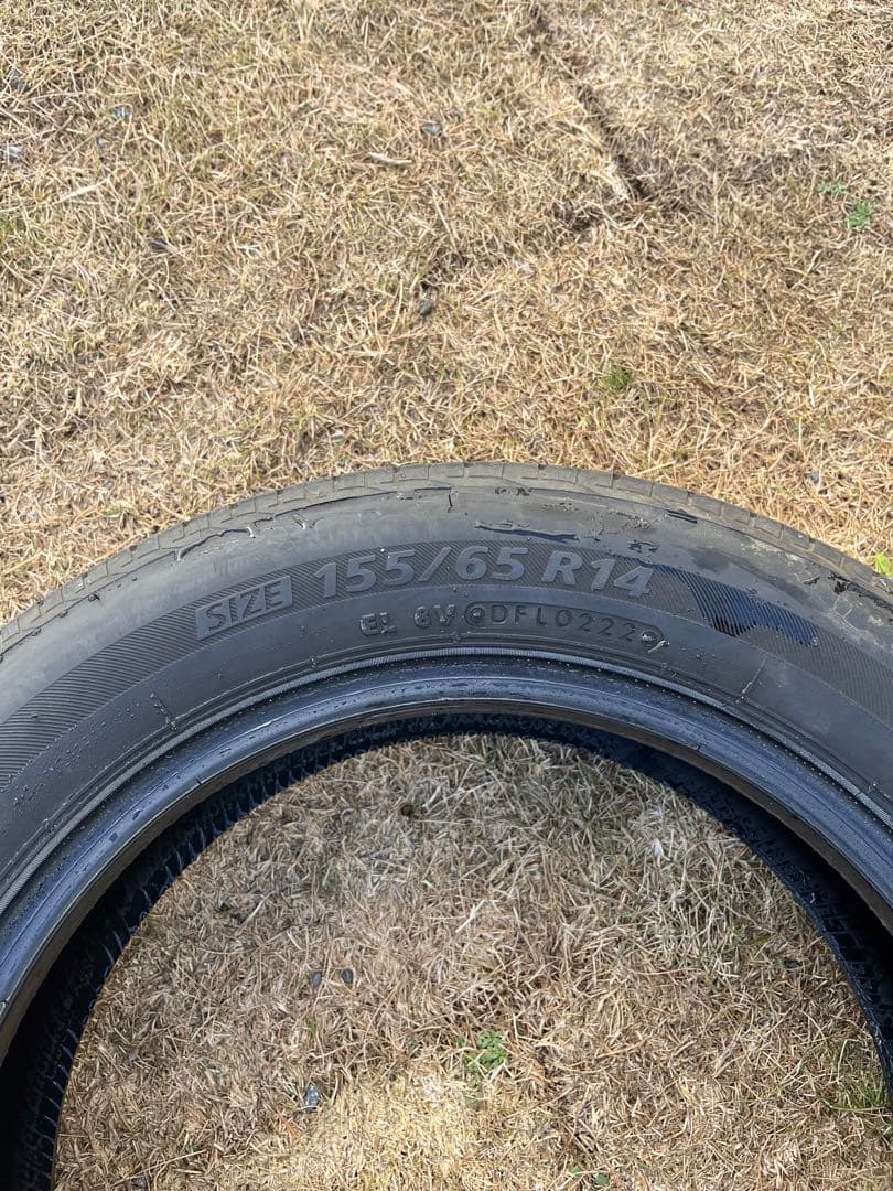 ブリヂストン155/65R14◆ 4本2022年送料込み