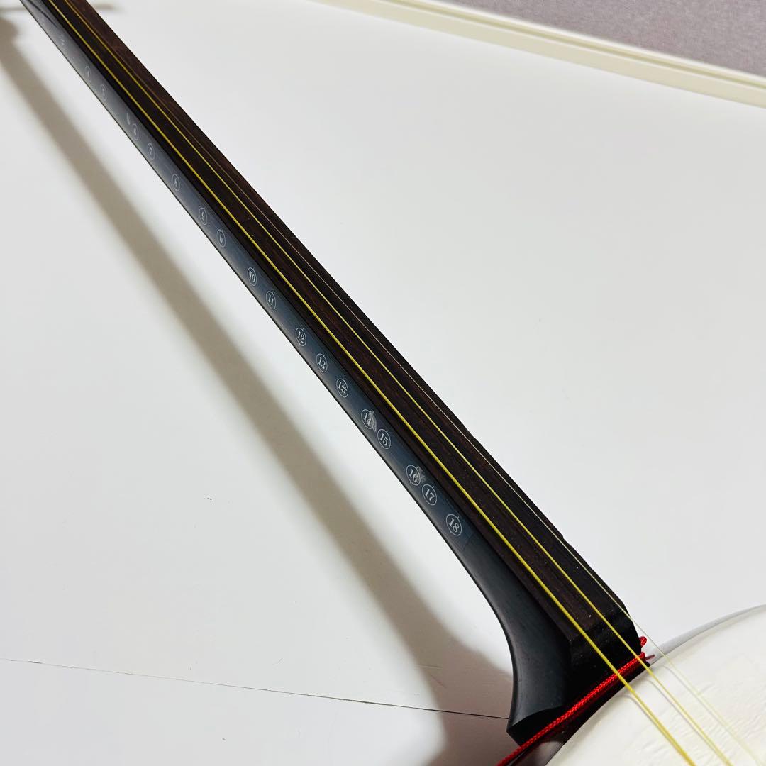 【極美品】高級 津軽三味線 太棹 トチ目 紅木 丸内胴 正寸 プロ仕様 現状品