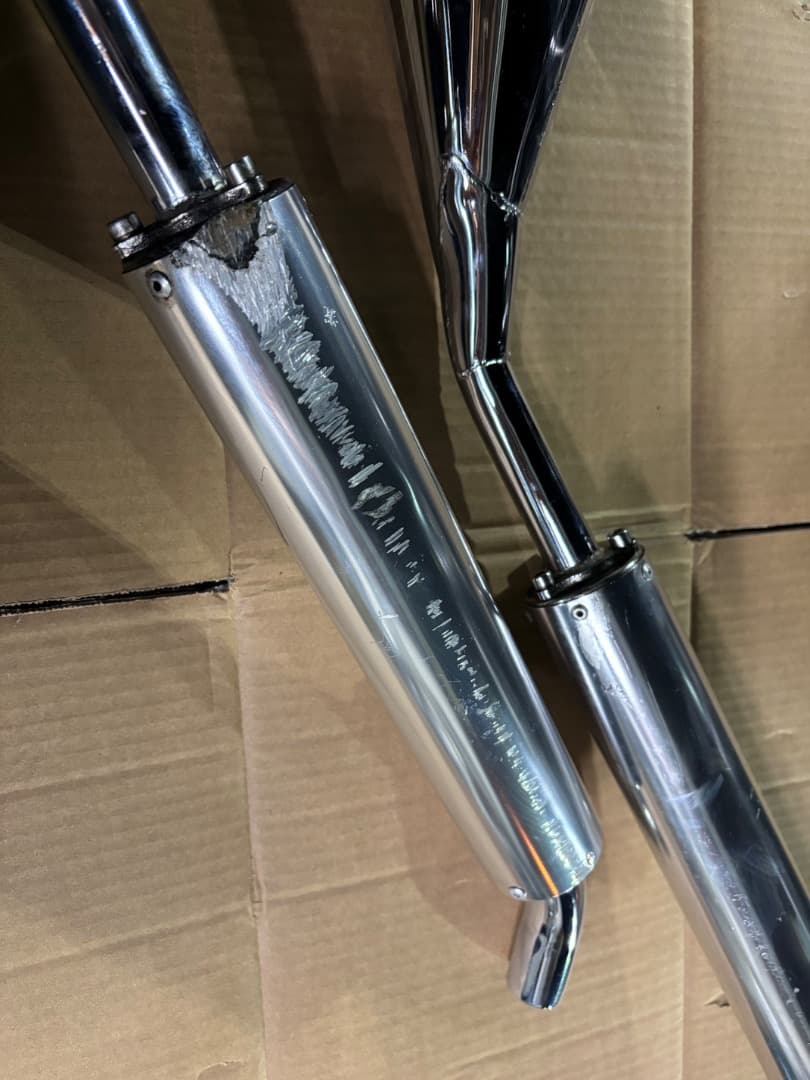 MC21用 NSR250R メーカー不明メッキチャンバー