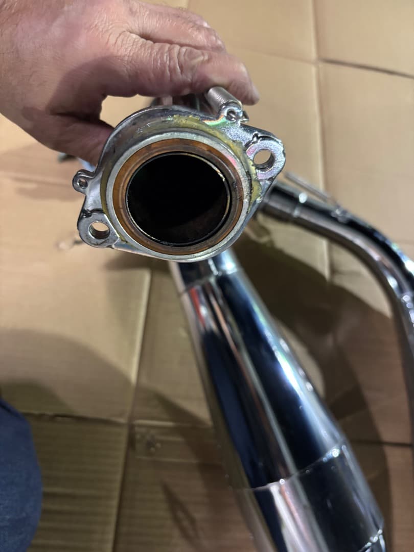 MC21用 NSR250R メーカー不明メッキチャンバー