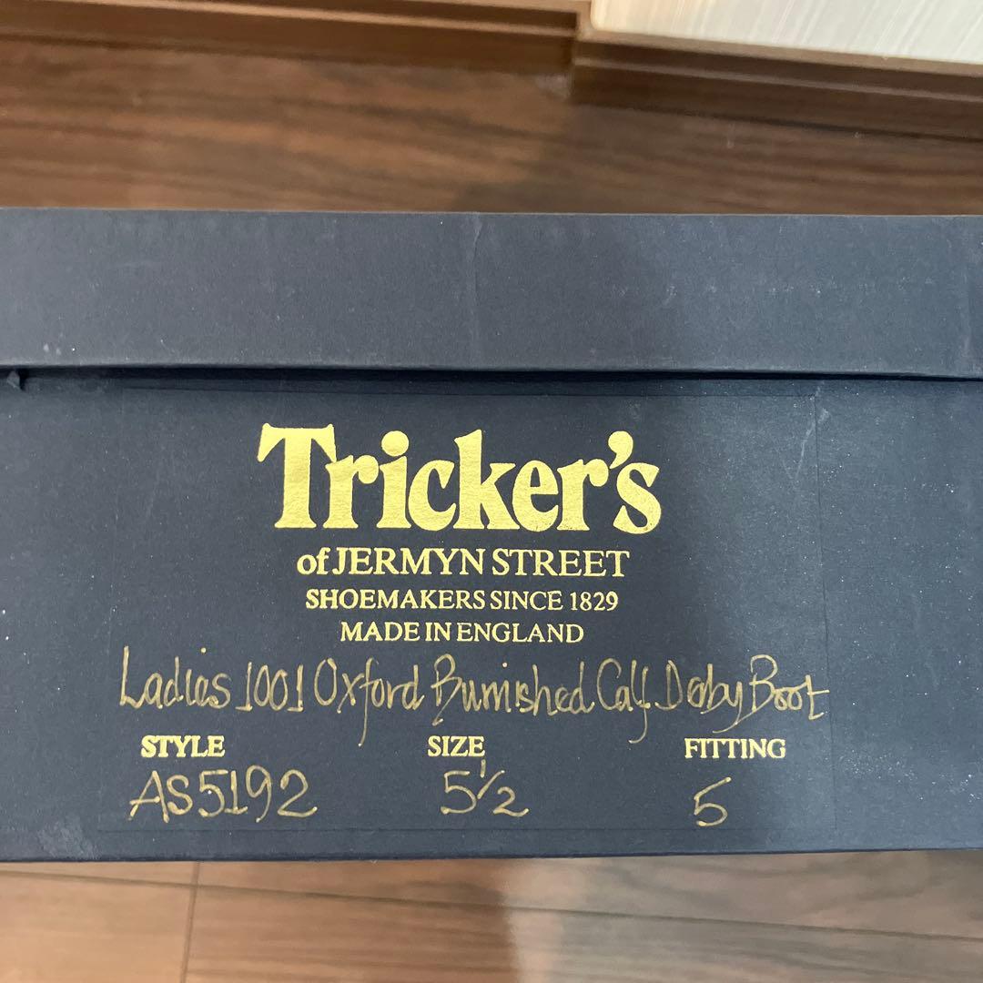 L*E様 Trickers トリッカーズ Uチップ カントリーブーツ 5.5 レ