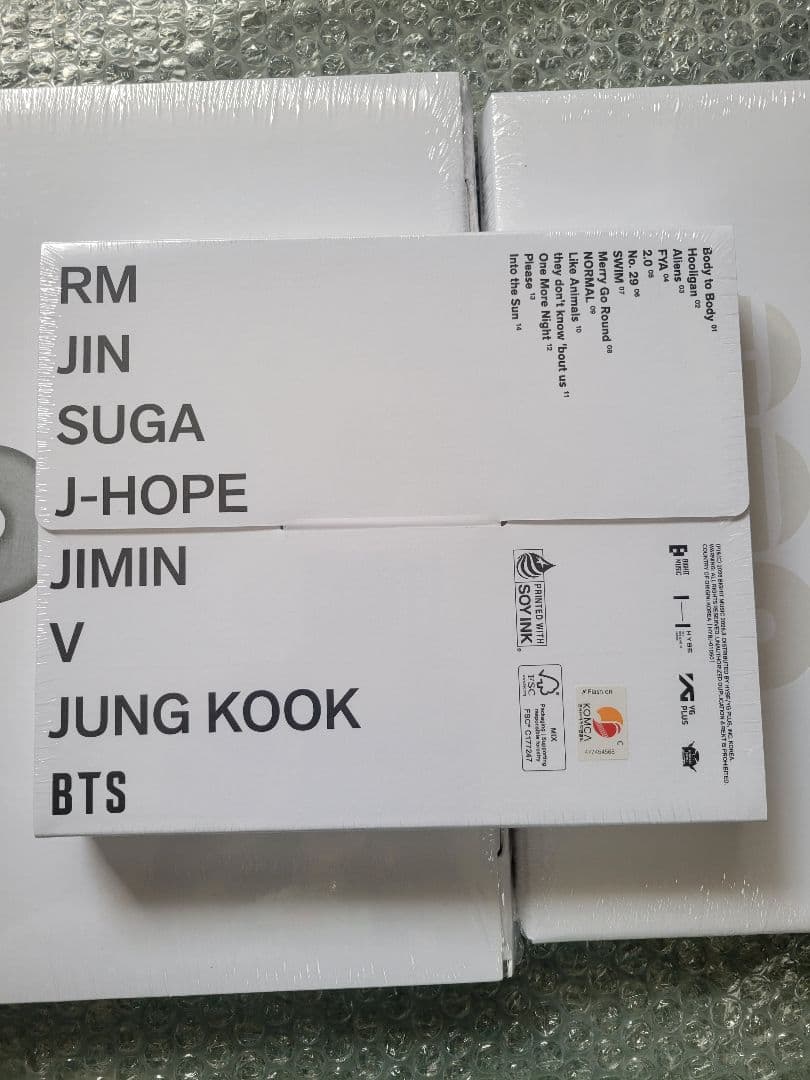 BTS ARIRANG 3形態　Weverse ランダムトレカコンプ &ケース付