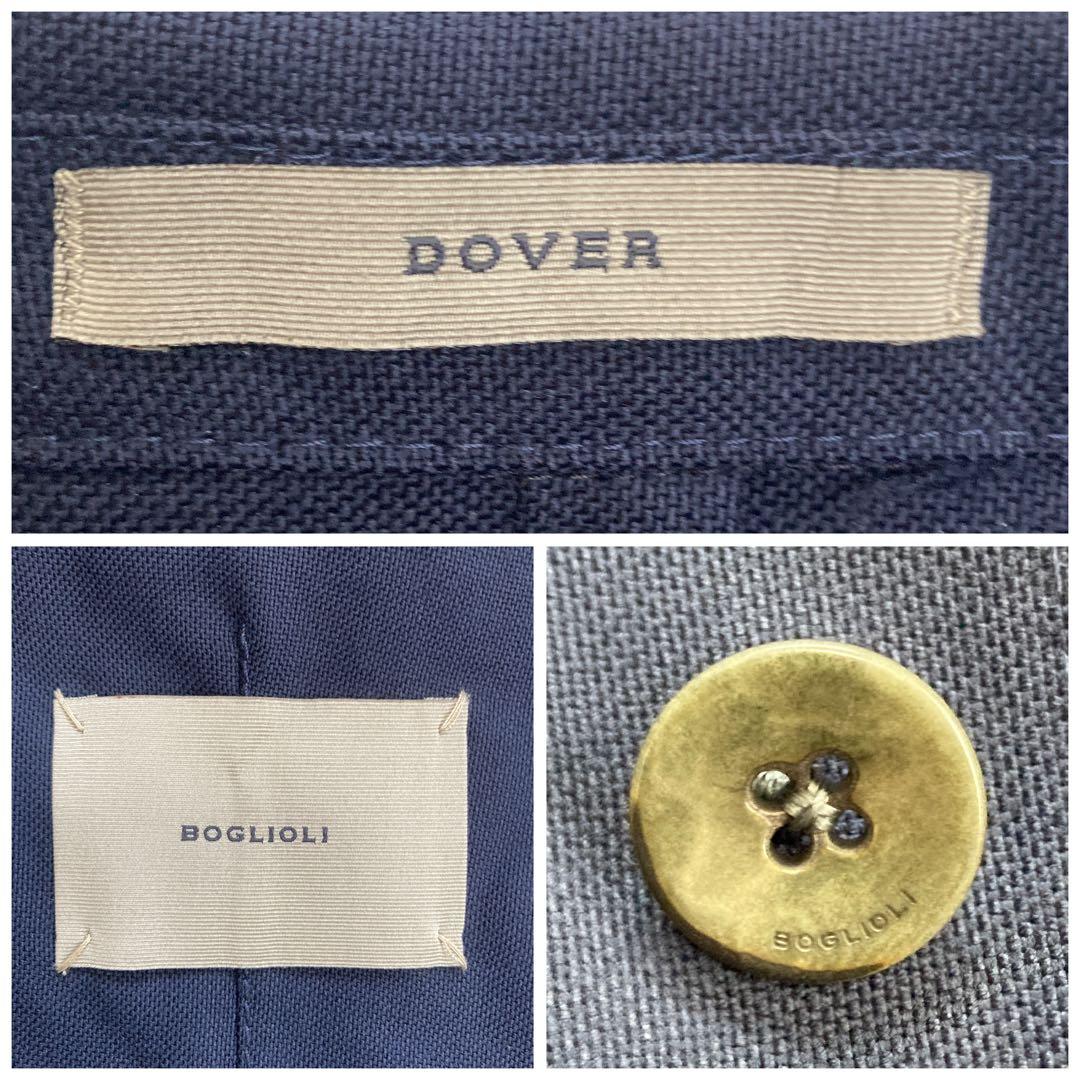 BOGLIOLI　DOVER　テーラードジャケット　ネイビー　ウール　イタリア製