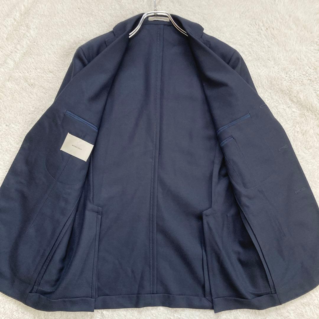 BOGLIOLI　DOVER　テーラードジャケット　ネイビー　ウール　イタリア製
