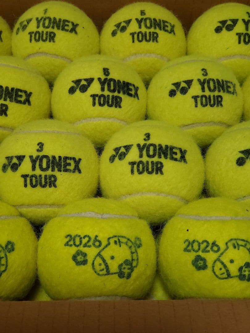YONEX　TOUR 中古テニスボール　110球