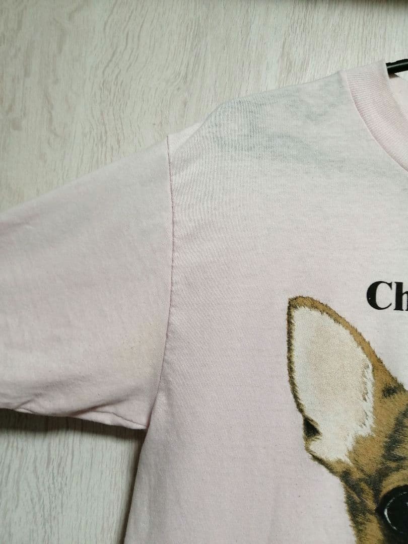 ビンテージ Tシャツ 犬プリント チワワ dog