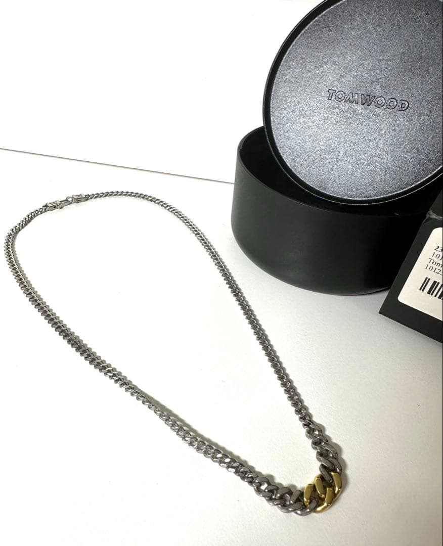 TOM WOOD Dean Chain Duo ネックレス20.5インチ
