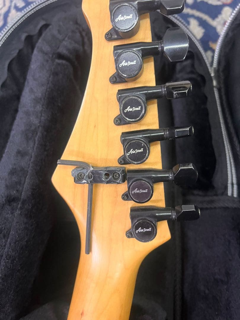 Aria Pro2 Magna Series エレキギター モスティテケース付き