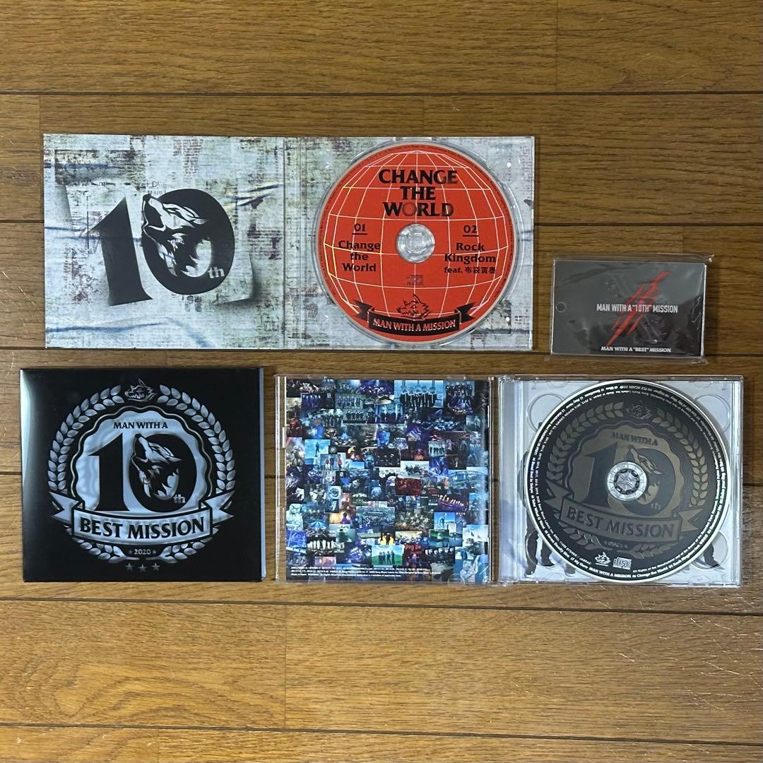 MAN WITH A MISSION CD＋Blu-ray＋特典付き まとめ売り