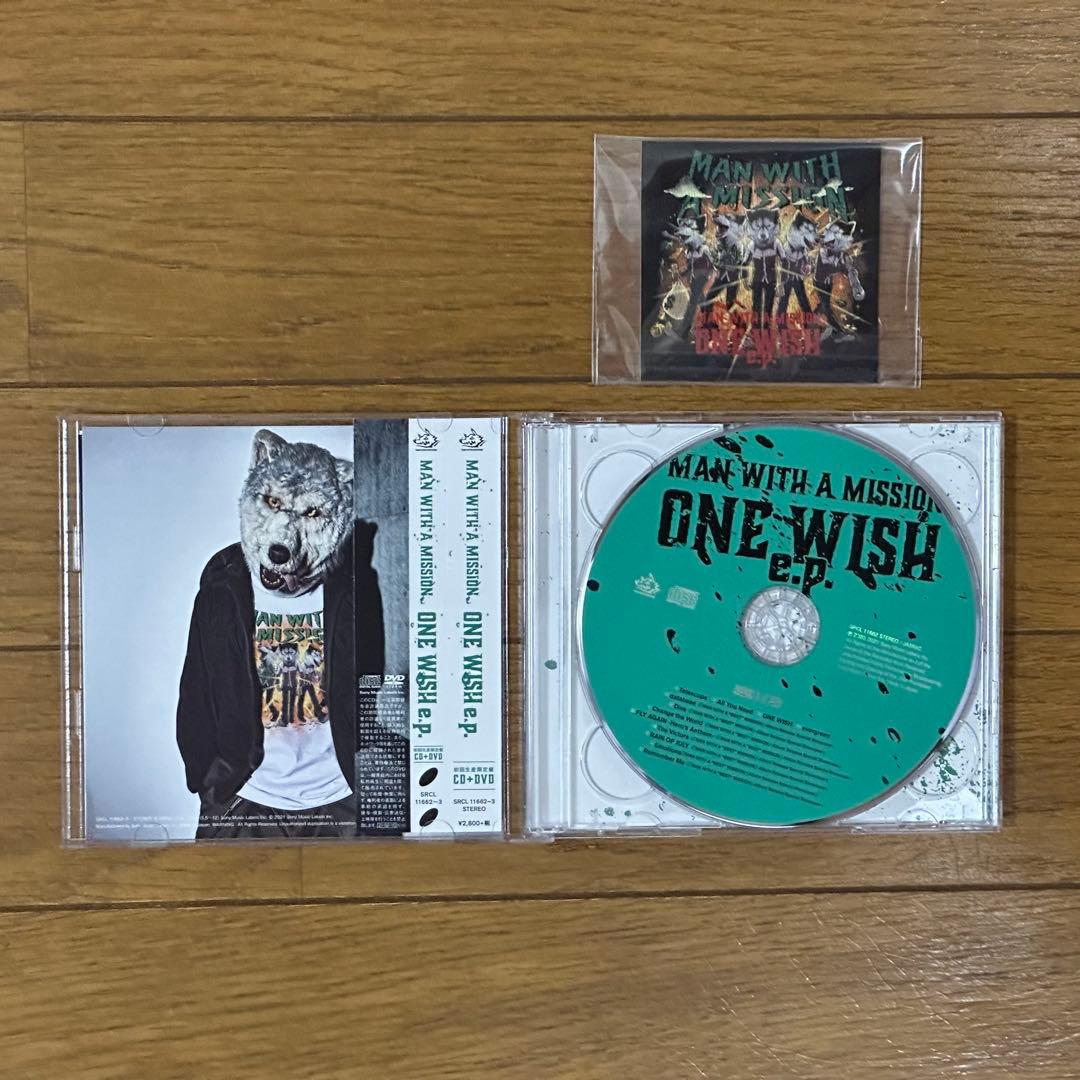 MAN WITH A MISSION CD＋Blu-ray＋特典付き まとめ売り