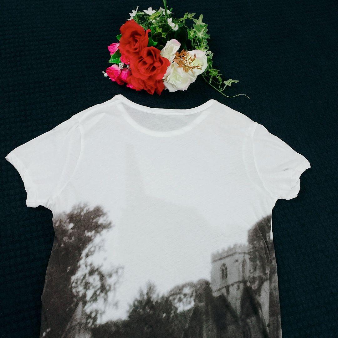 【希少】Ｙ’s ヨウジヤマモト Tシャツ モノトーン グラフィック 黒 白