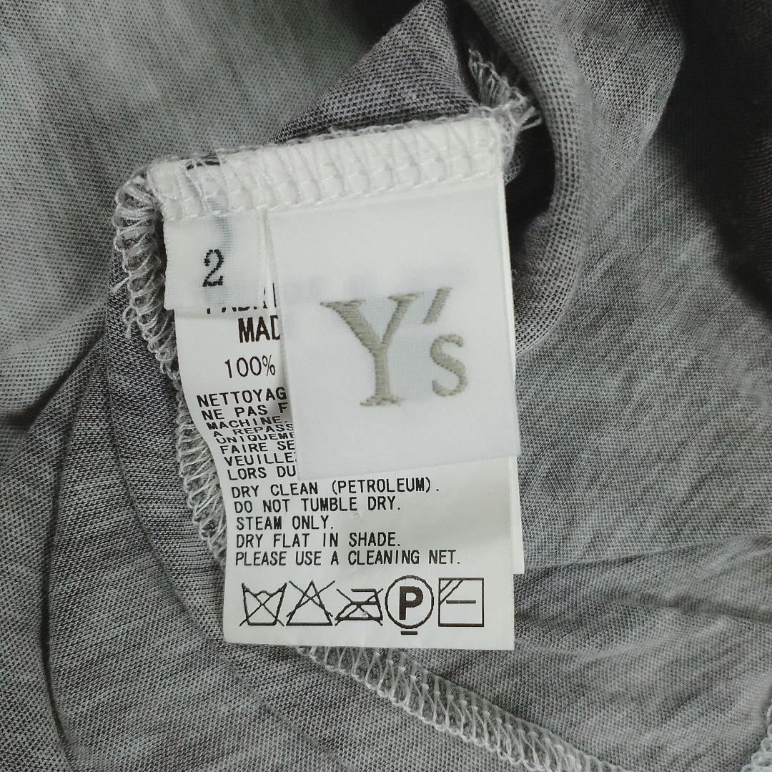 【希少】Ｙ’s ヨウジヤマモト Tシャツ モノトーン グラフィック 黒 白