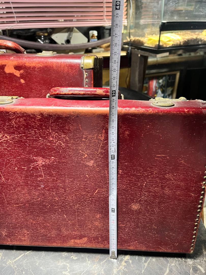 トランクケース ヴィンテージ レトロ スーツケース トランクボックス 2個セット