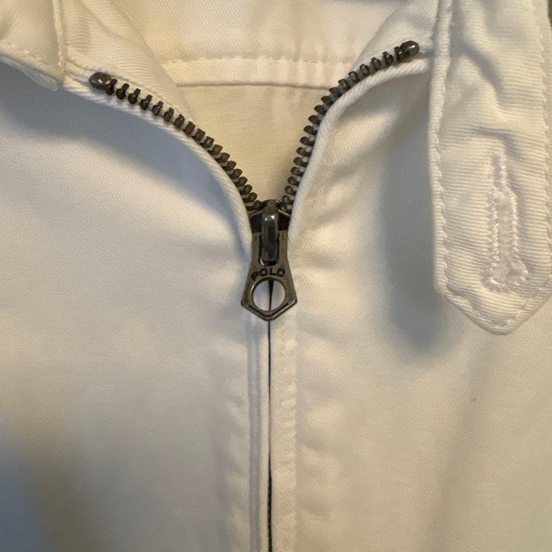 ポロ ラルフローレン スイングトップ　ホワイト　白　XL ネイティブ