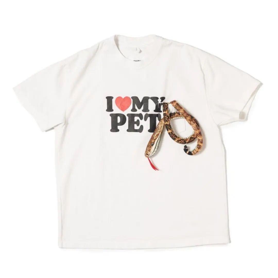 S*5様 doublet i love pet t shirts white L