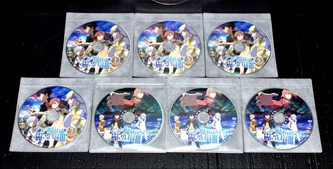 とある魔術の禁書目録 DVD 1期 2期 3期 全29枚