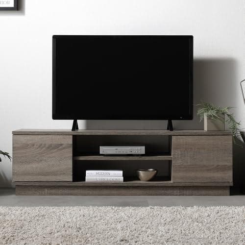 RASIK テレビ台 ローボード 110cm幅 グレージュ 43型対応 M223
