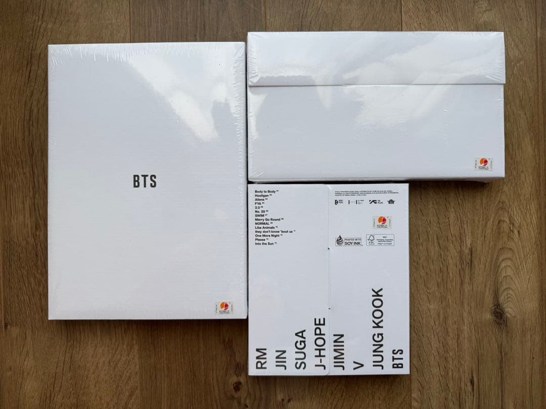 BTS ARIRANG ALBUM3種セット WEVERSE特典トレカ付