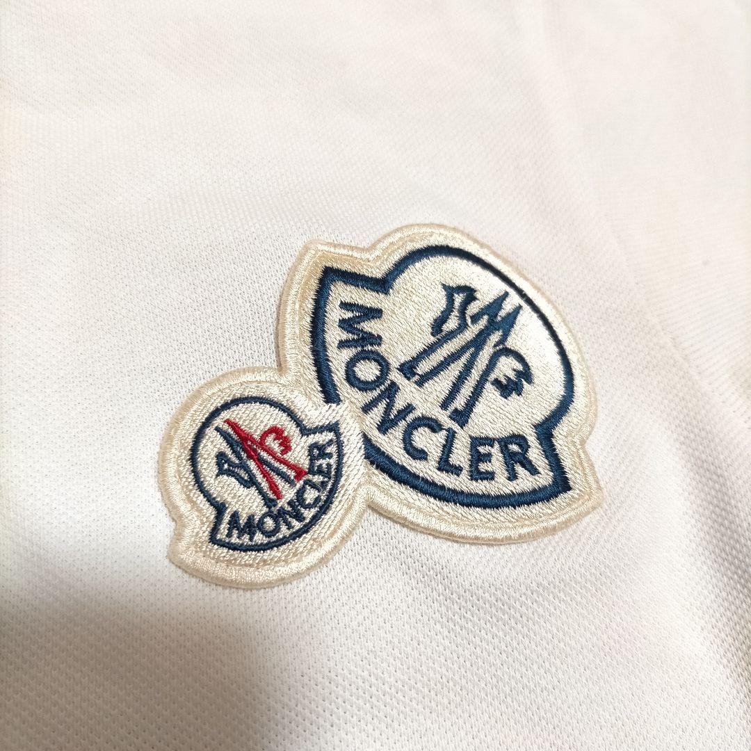 MONCLER モンクレール　ダブルロゴ ポロシャツ XS