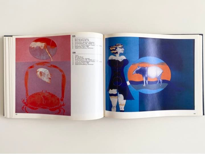 Paul Wunderlich 1949-1971(サイン入り)
