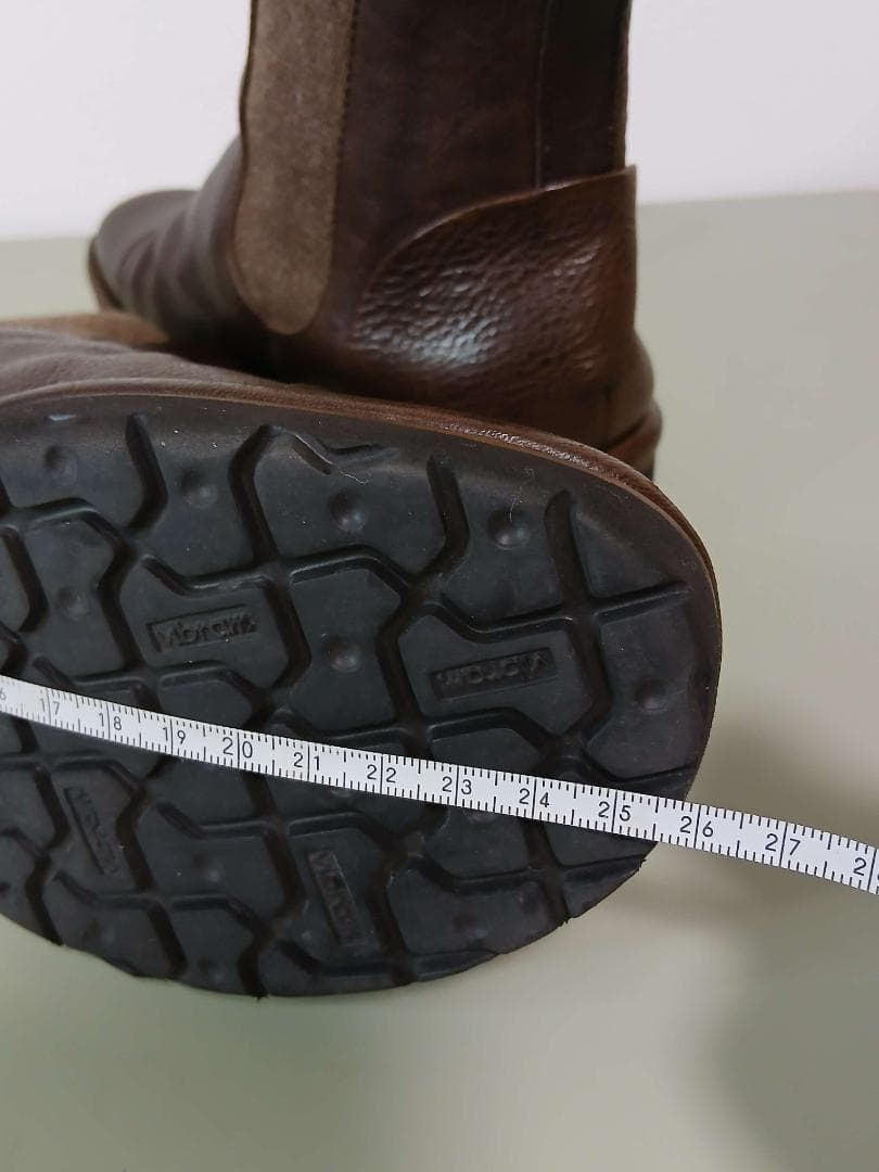 極美品☆ SAYA サヤ 日本製 レザー サイドゴアブーツ Vibramソール