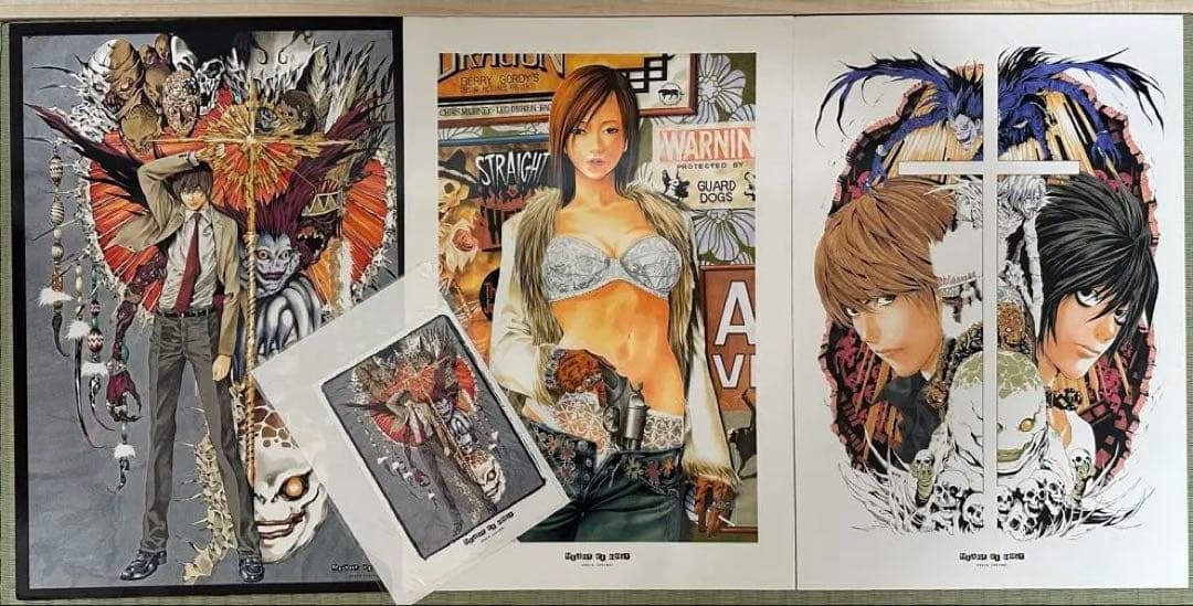 小畑健　画集　初版　blanc et noir ひかるの碁　デスノート他