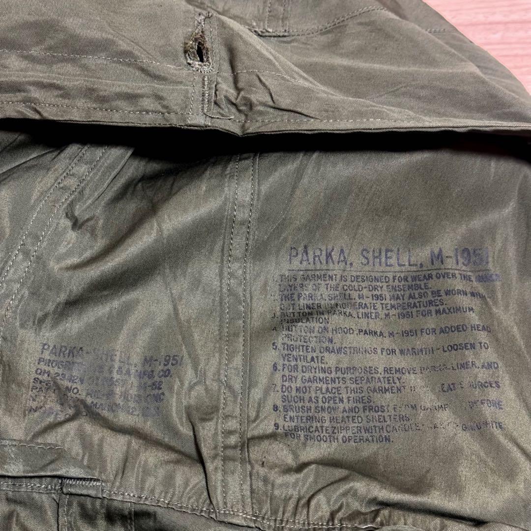 NOS DEADSTOCK M-51 PARKA シェルのみ