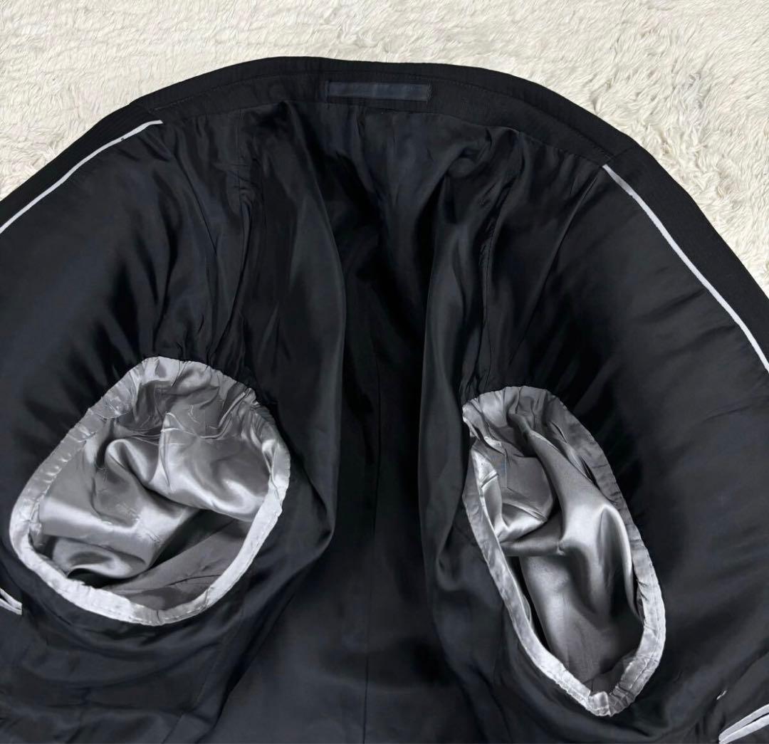 新品タグ付き ARMANI COLLEZIONI スーツ セットアップ　ブラック