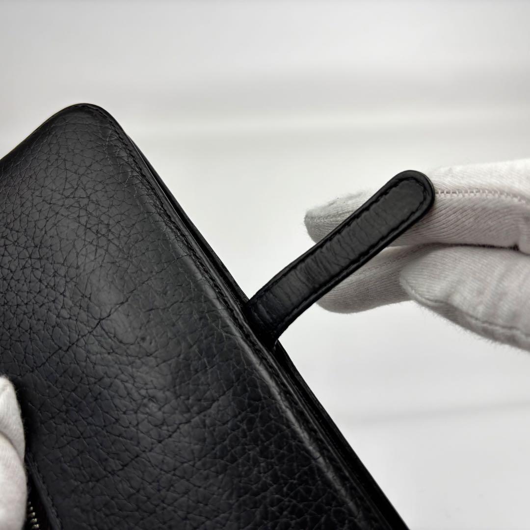 HERMES エルメス　ドゴンロング O刻印 SV金具 財布