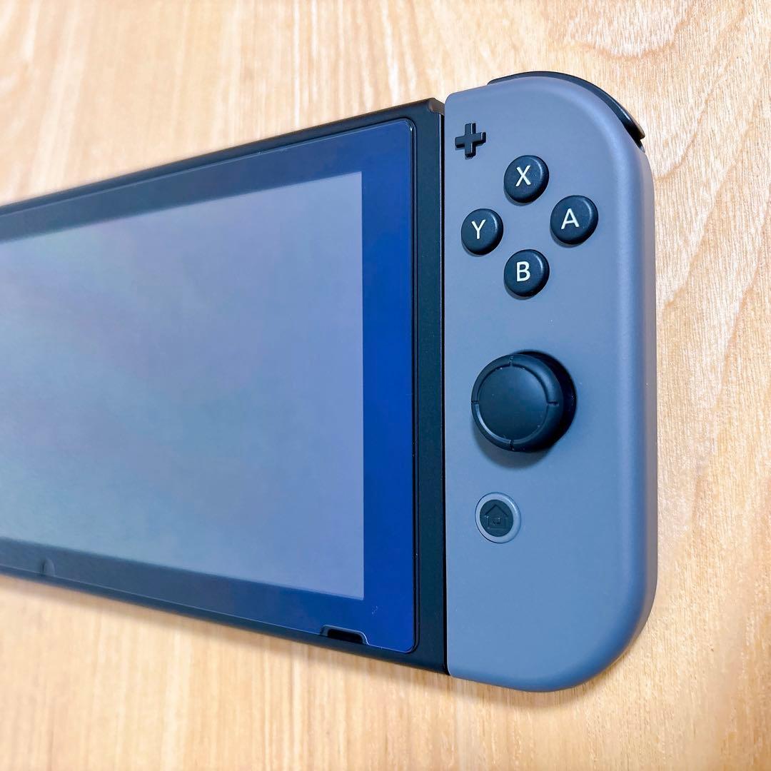 【未使用に近い】 バッテリー強化型 Nintendo Switch 本体 赤青