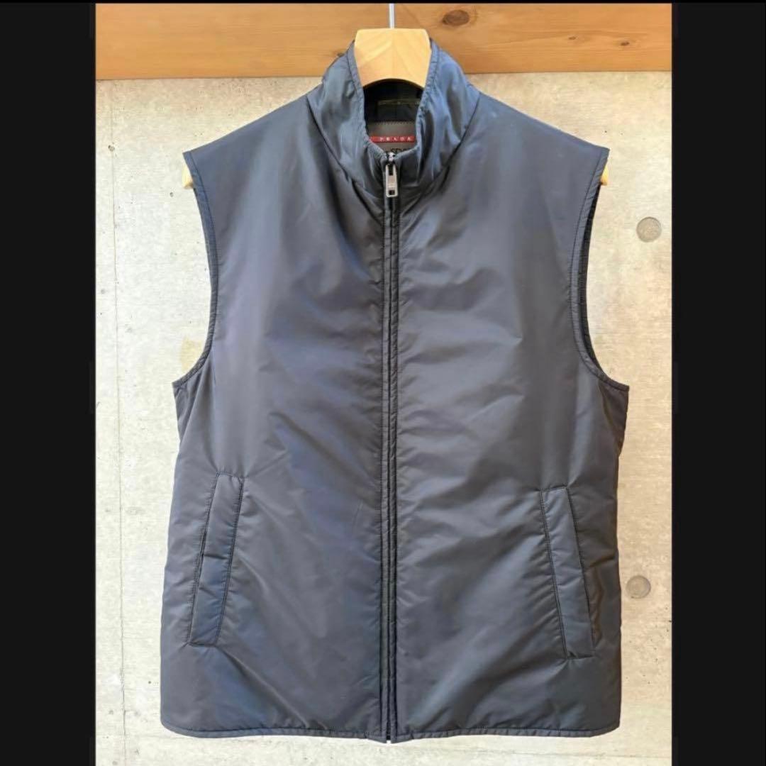 【希少】PRADA SPORT 中綿 ナイロンベストプラダ