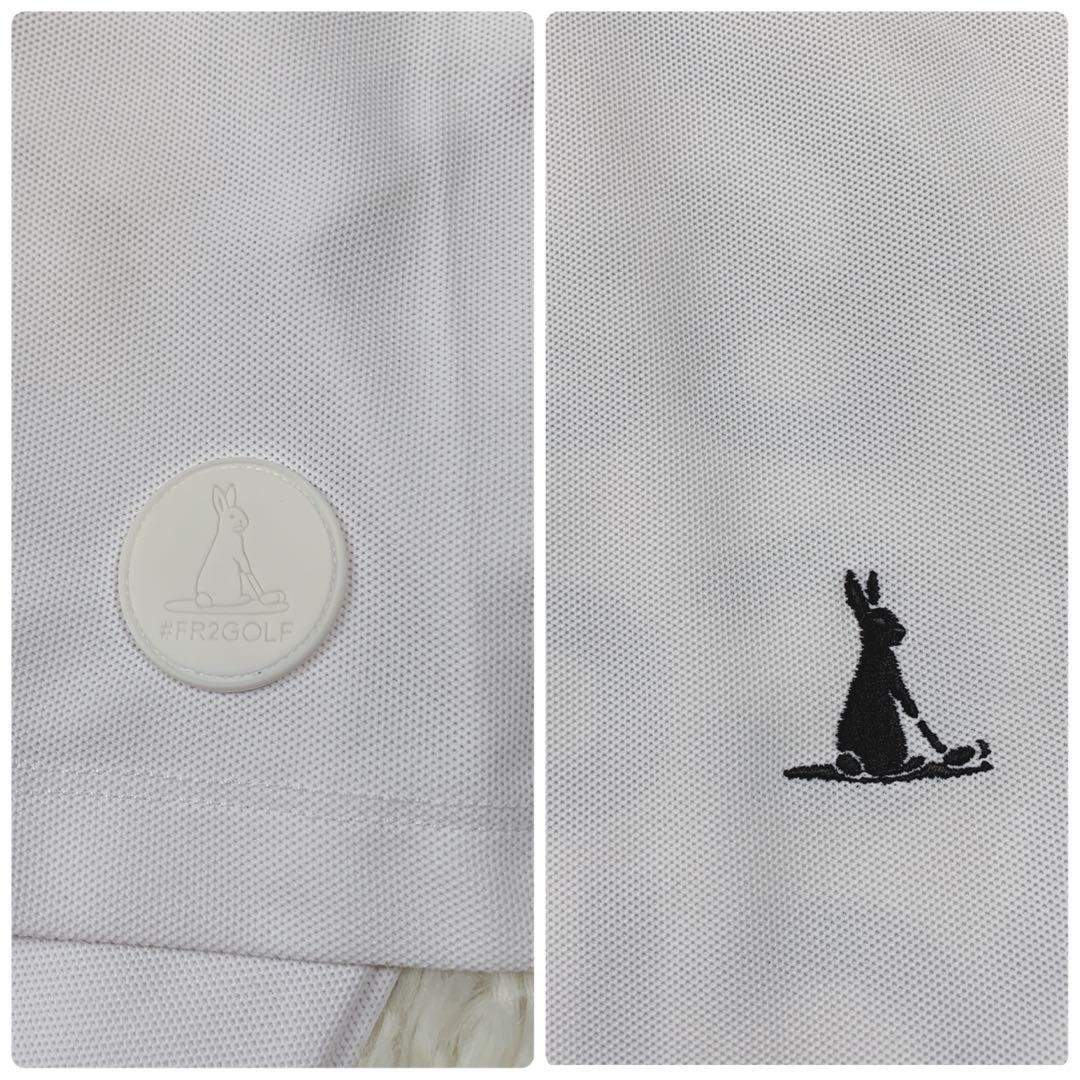 FR2ゴルフ　エフアールツー  Rabbit Logo ポロシャツ　半袖　S