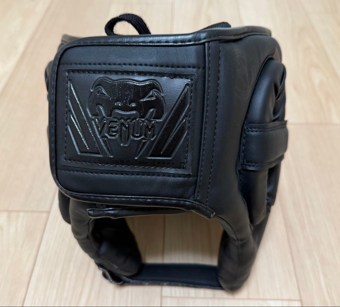Venum ヘッドギア ブラック MMA ボクシング スパーリング用