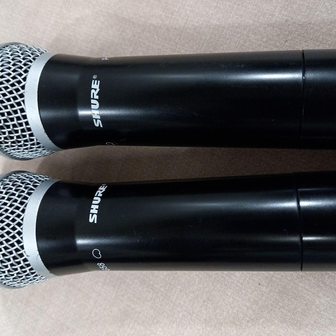 SHURE デュアルボーカルワイヤレスシステム マイク SVX288 PG58