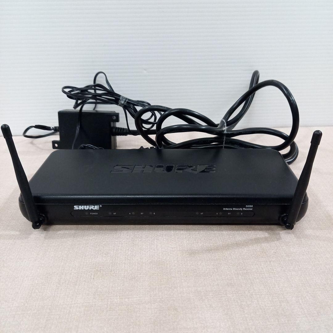 SHURE デュアルボーカルワイヤレスシステム マイク SVX288 PG58
