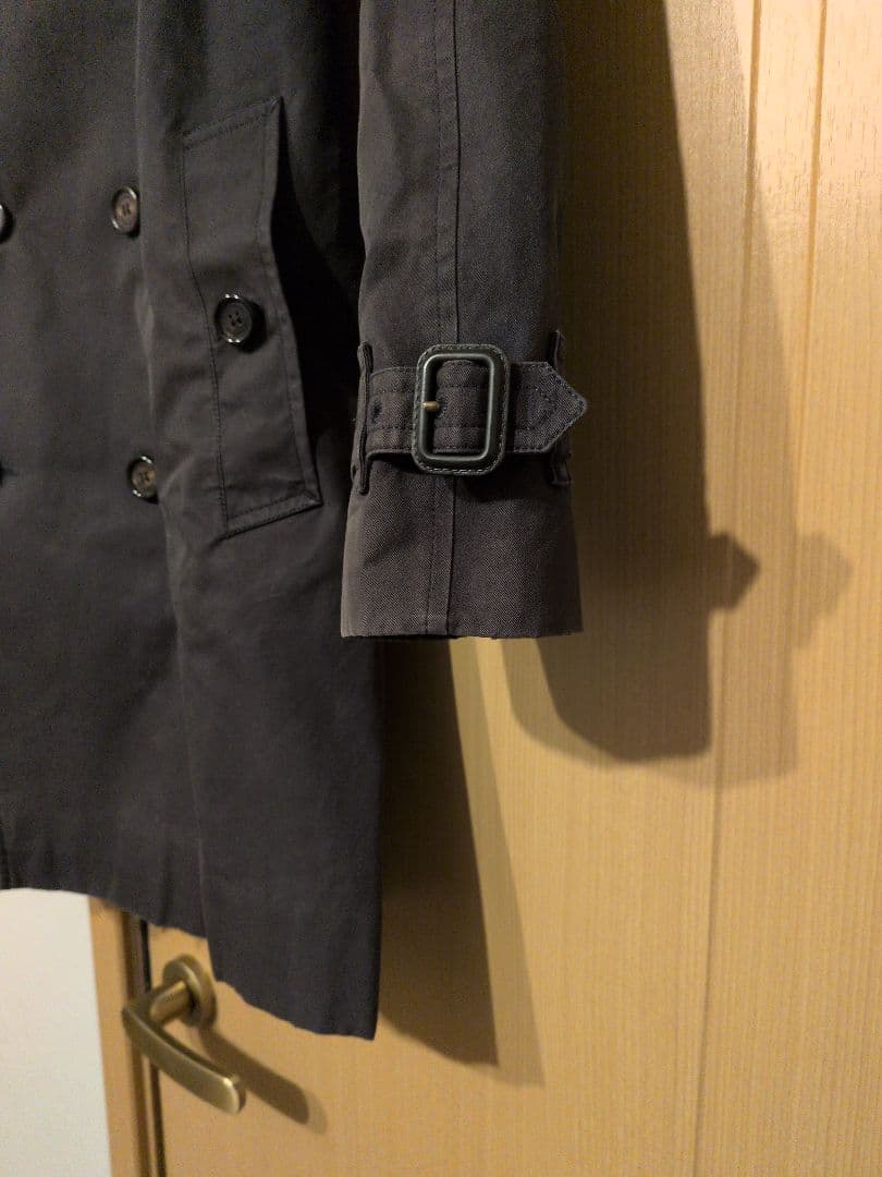 BURBERRY バーバリー　トレンチ　ブラック　トレンチコート　ノバチェック