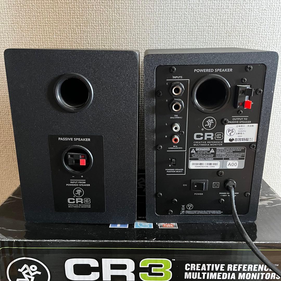 Mackie CR3 アクティブスピーカー