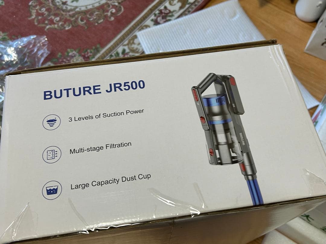 BUTURE コードレススティック掃除機 JR500