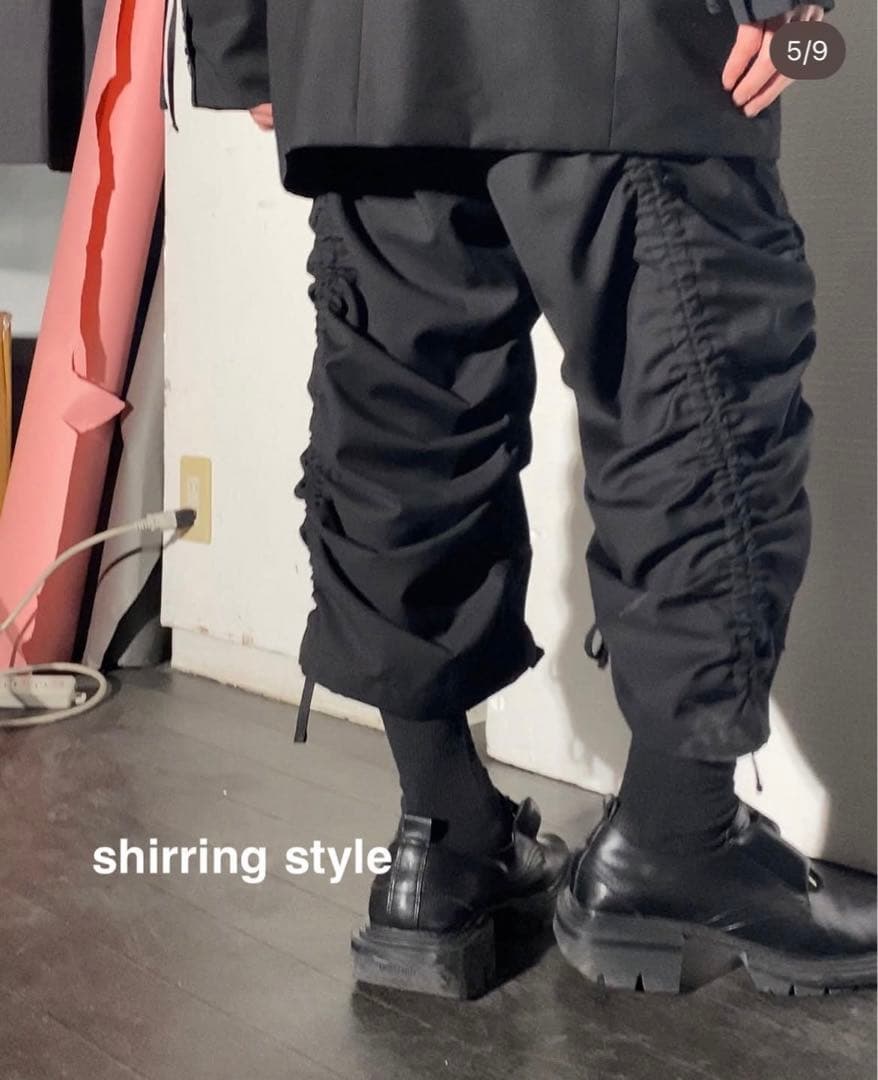パンツ notconventional string pant