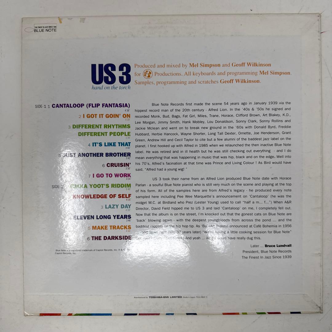 レア US3 / Hand on the Torch 日本盤 レコード LP