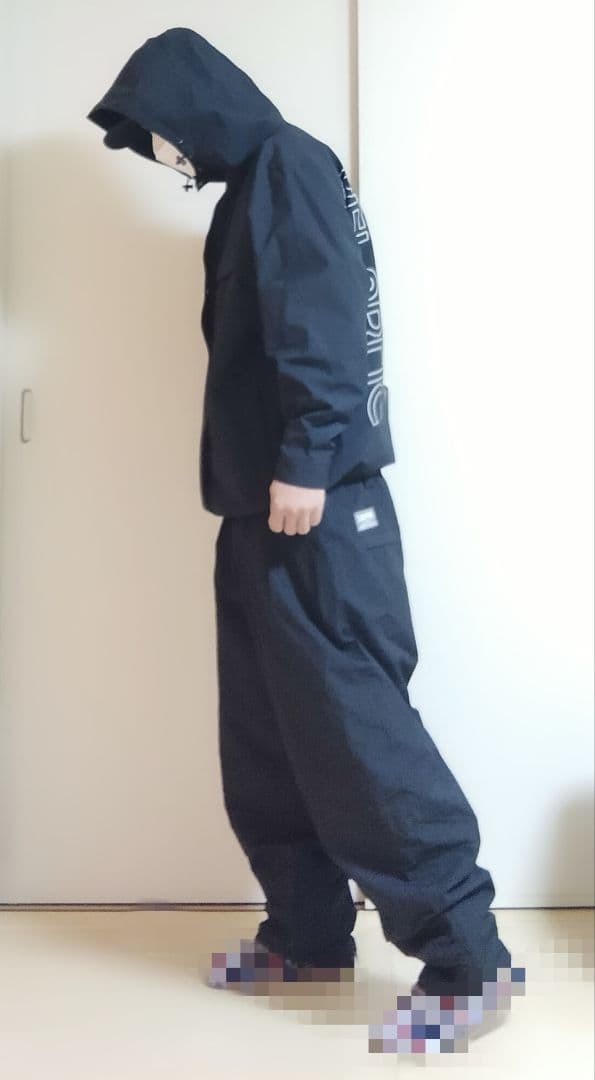 REPUBLIC スノーボードウェア上下セット　軽量　L/XL