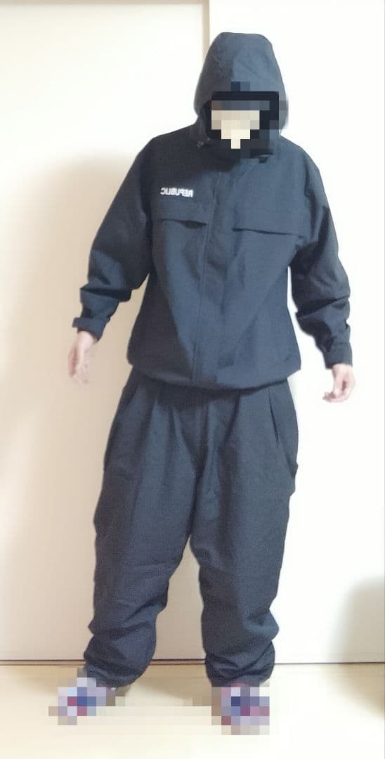 REPUBLIC スノーボードウェア上下セット　軽量　L/XL