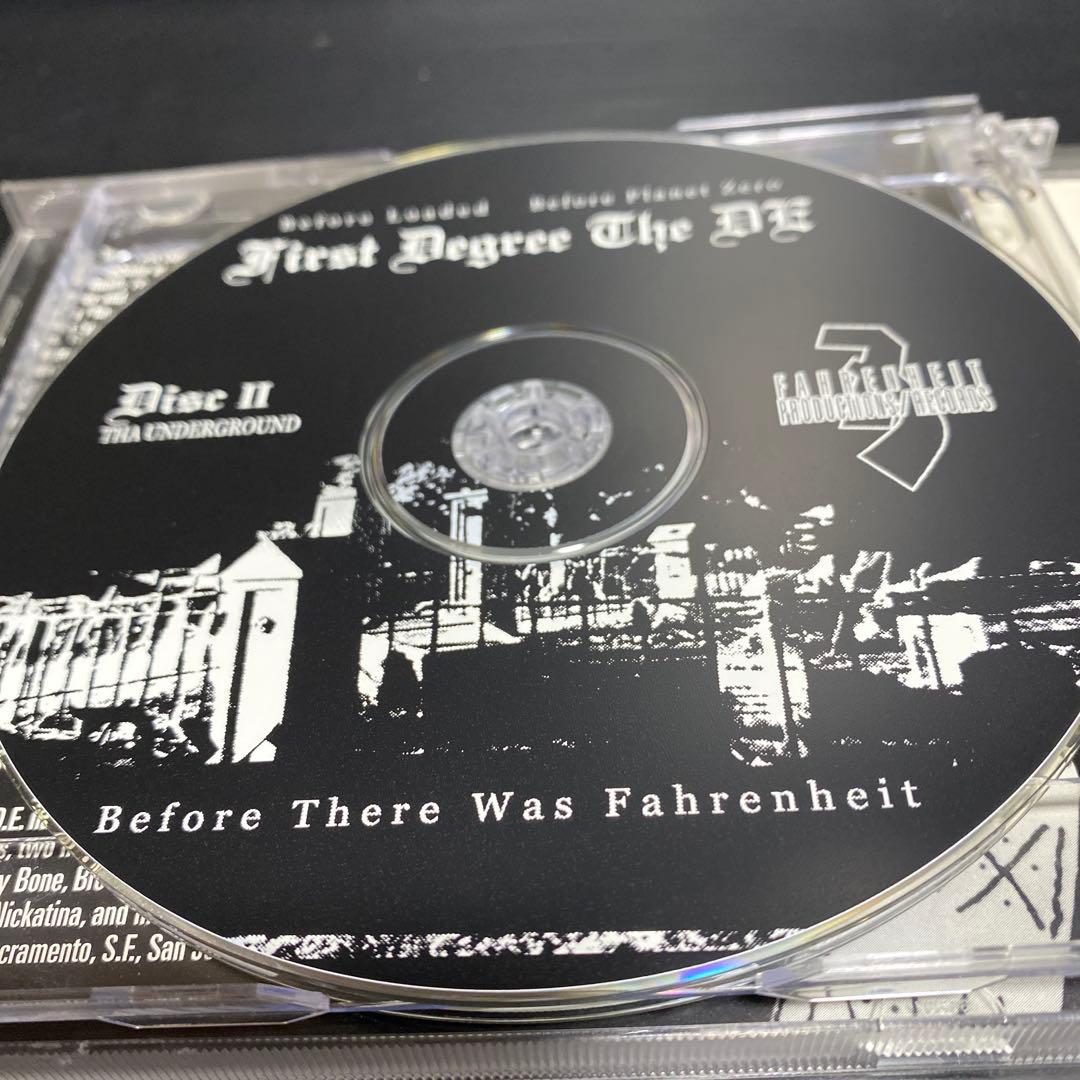 FIRST DEGREE THE D.E./BEFORE TH〜/G-RAP