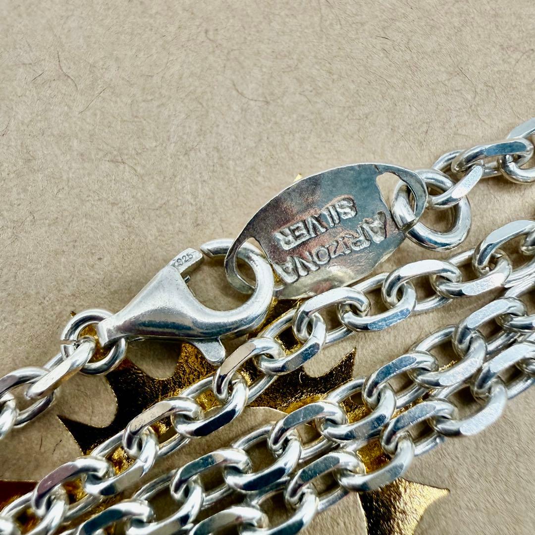美品　アリゾナフリーダム　細チェーン　45センチ