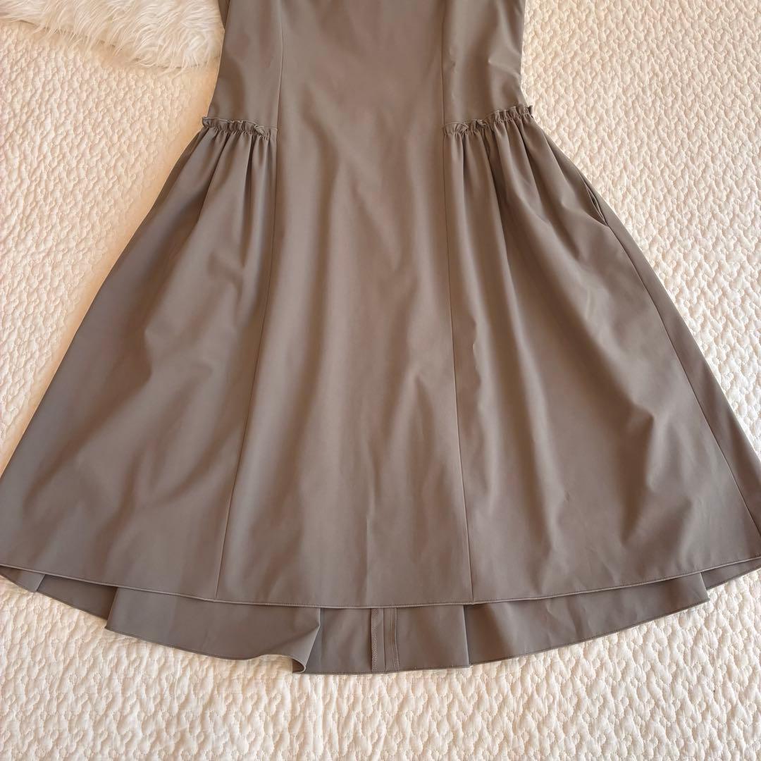 美品♡フォクシーニューヨーク　ウォータープルーフストレッチワンピース　40