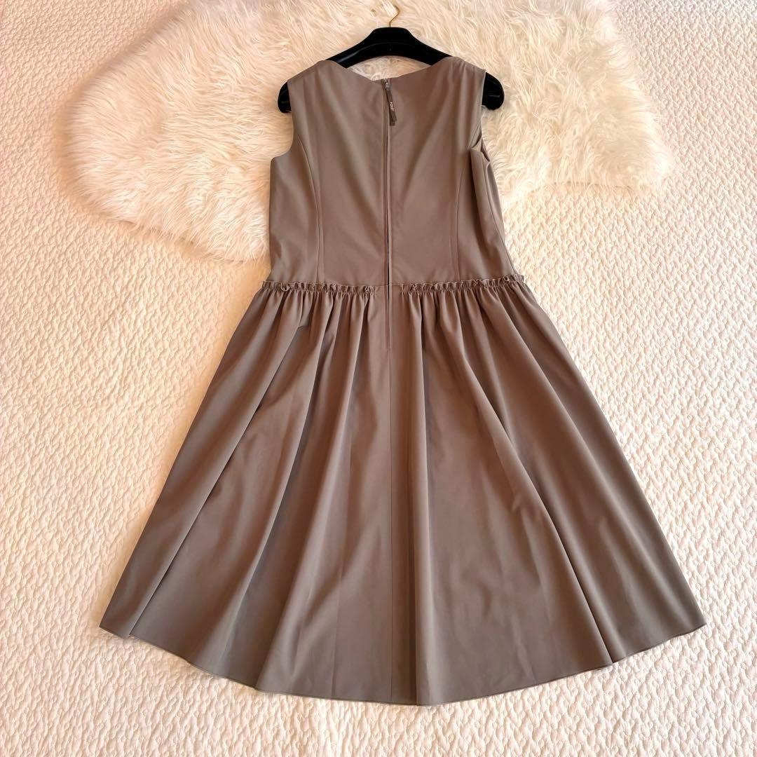 美品♡フォクシーニューヨーク　ウォータープルーフストレッチワンピース　40