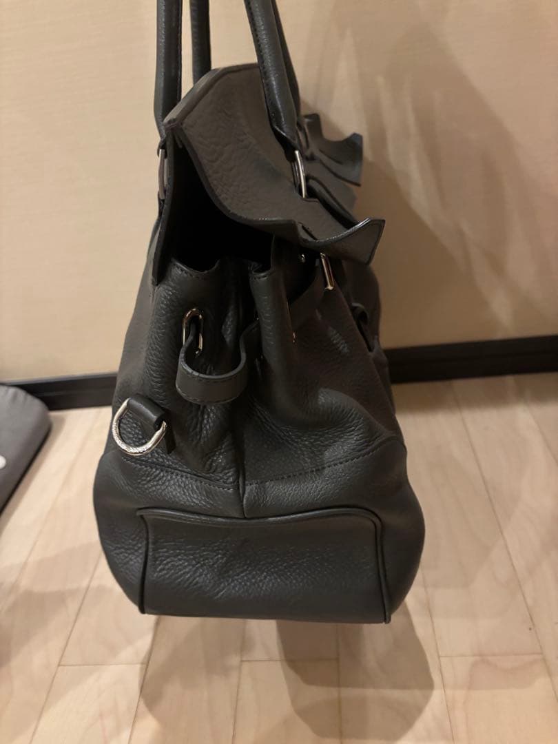 【たか】ペッレモルビダ　フラップボストンバッグ