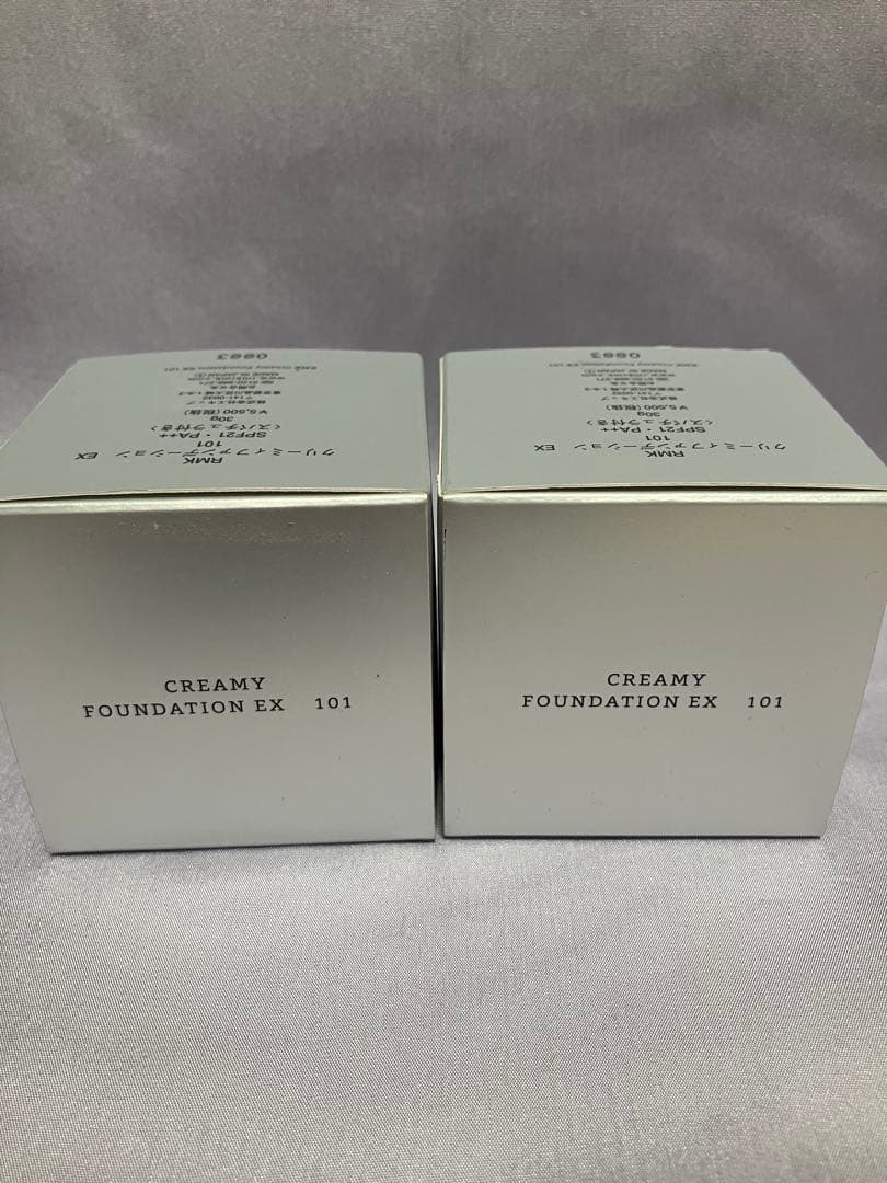 新品未開封‼️RMK クリーミィファンデーション EX101・30g×2個セット
