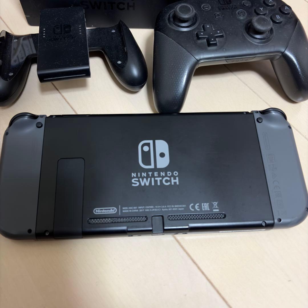 Nintendo Switch 本体 純正プロコントローラー付き